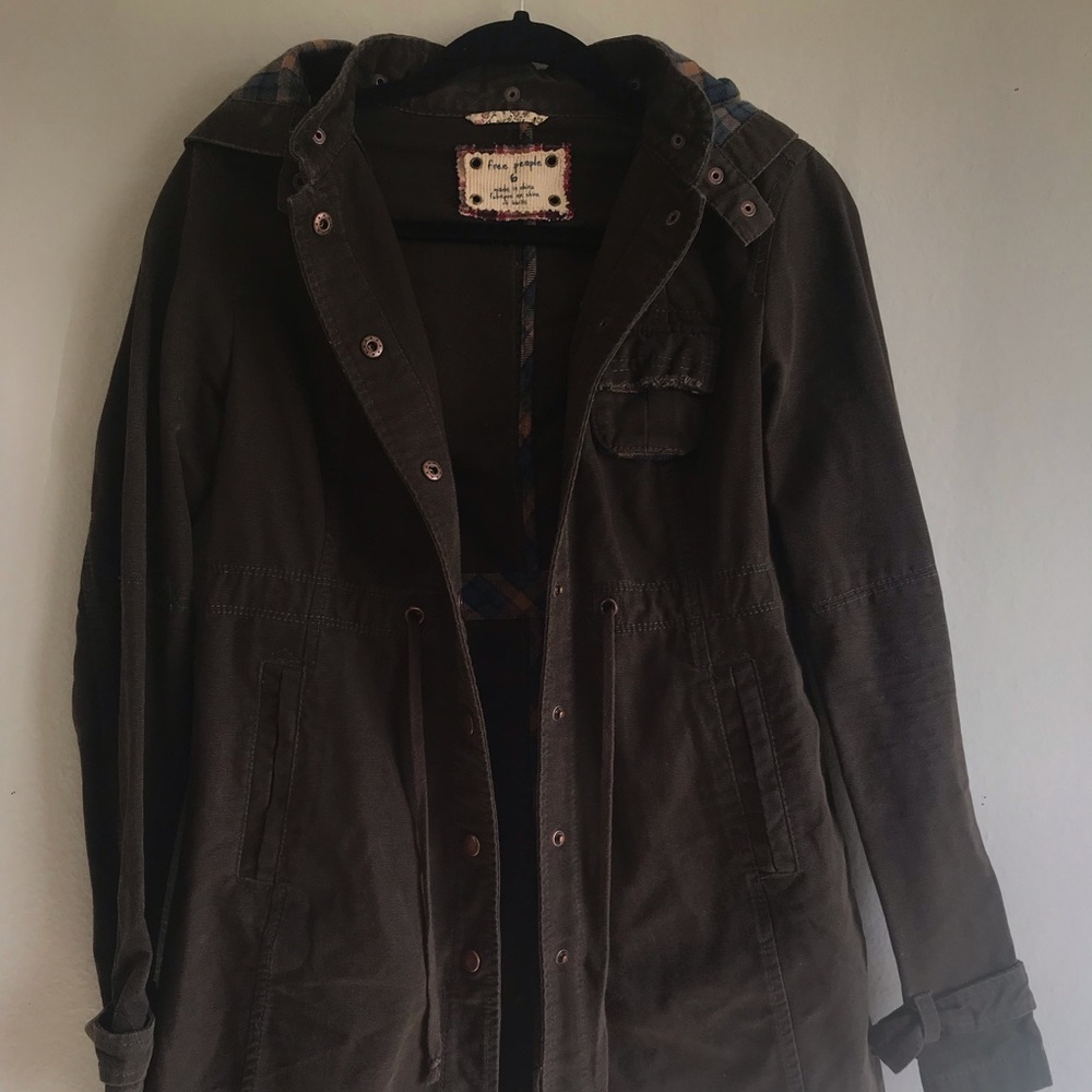 Free People Military Coat